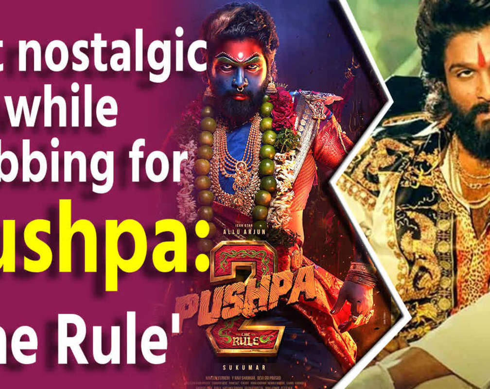 
Shreyas Talpade opens up about dubbing for the teaser of 'Pushpa: The Rule'
