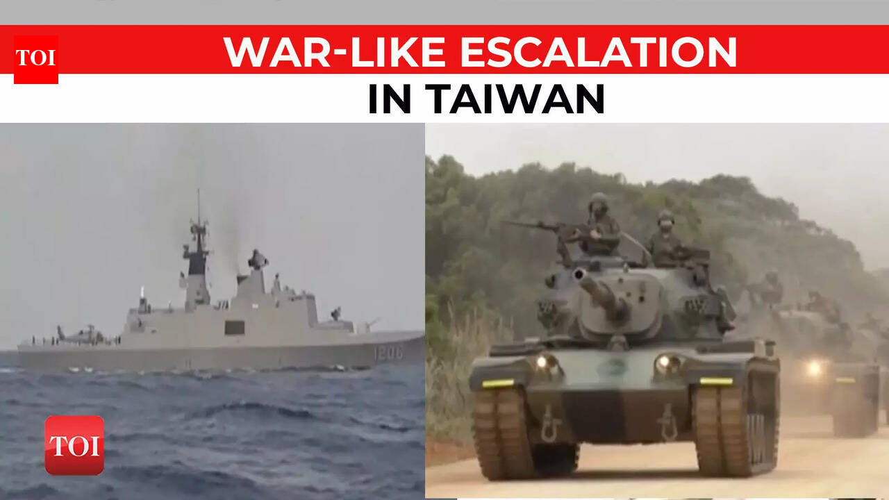 Taiwan alleges more Chinese drills, says danger of war looming