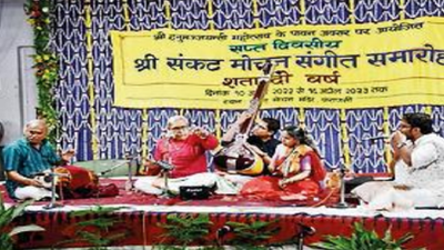 Medley of beats, melody, rhythm at Sankat Mochan in Varanasi