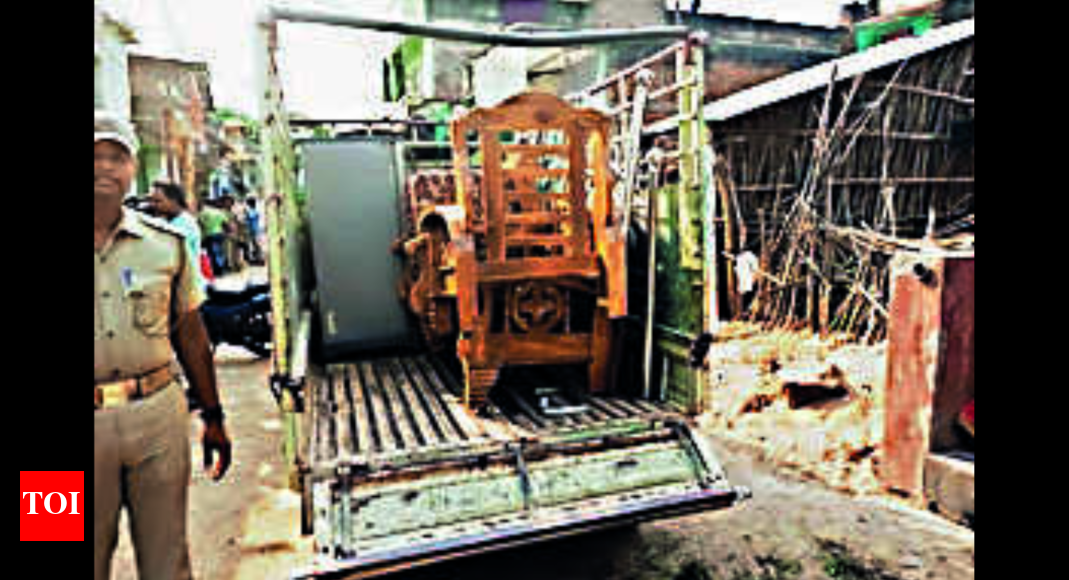 Ganjam cops seize assets of 2 fugitives | Bhubaneswar News - Times of India