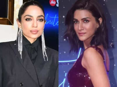 Jio Studios red carpet: Shobhita's G-string to Kriti's thigh high slit