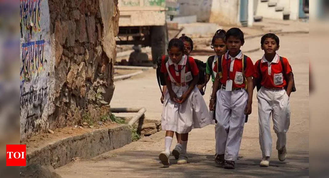 Delhi government issues guidelines for schools amid heatwave predictions – Times of India