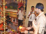 Ranbir Kapoor @ RK Studios' Ganpati Visarjan