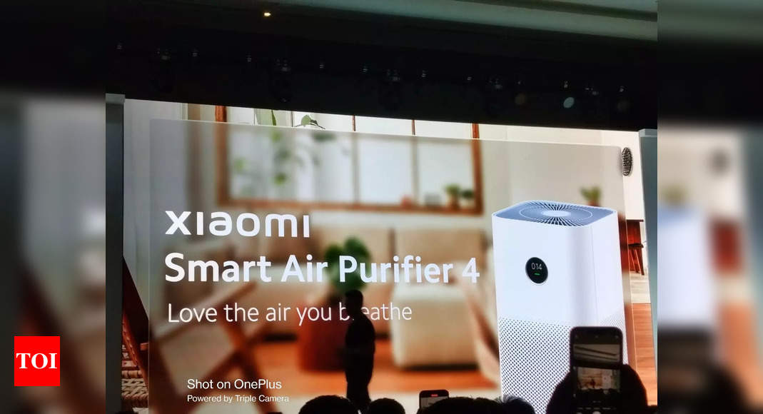 Xiaomi Smart Air Purifier 4, Smart Air Purifier 4 Lite launched in India, price starts at Rs 9,999 – Times of India