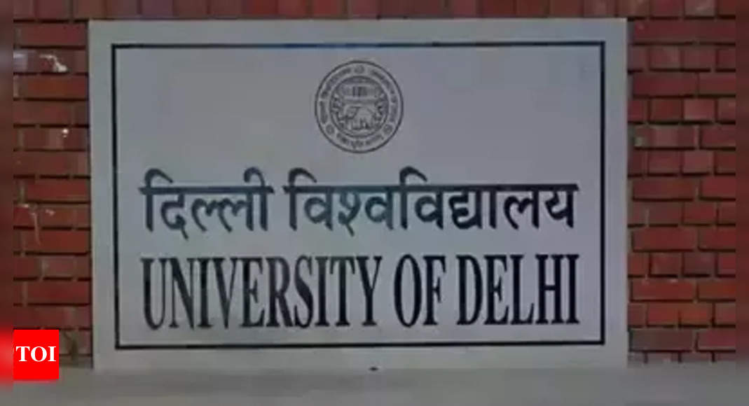 Delhi University Funds 2023: Delhi govt releases Rs 100 crore as part of budget for DU colleges – Times of India