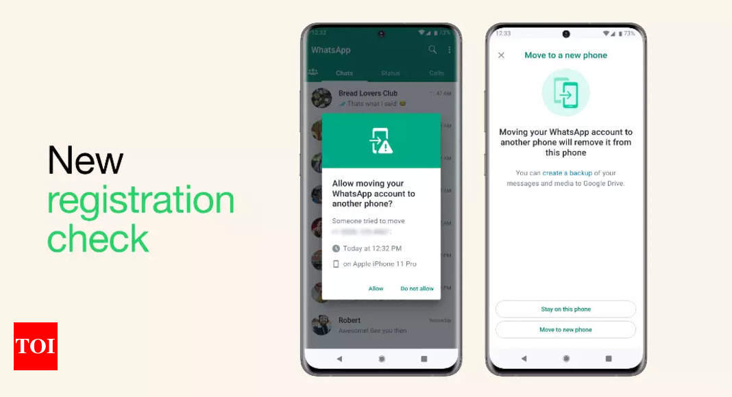 WhatsApp’s new features aim to keep you safe from hackers, scams: Here’s how – Times of India