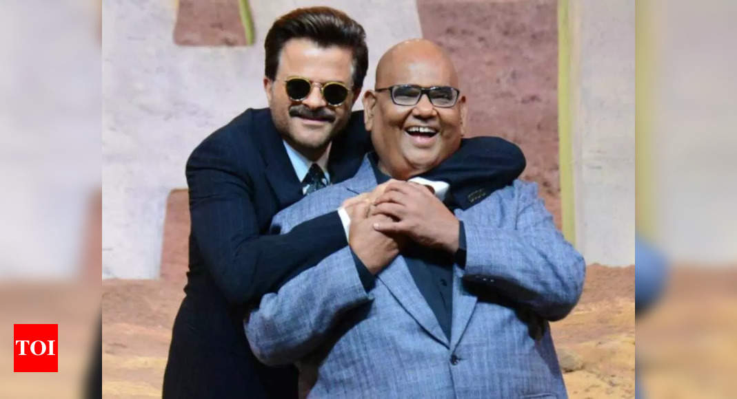 Anil Kapoor remembers Satish Kaushik: I don’t want to cry but I came to celebrate his birth anniversary because I was not here when he passed away – Times of India