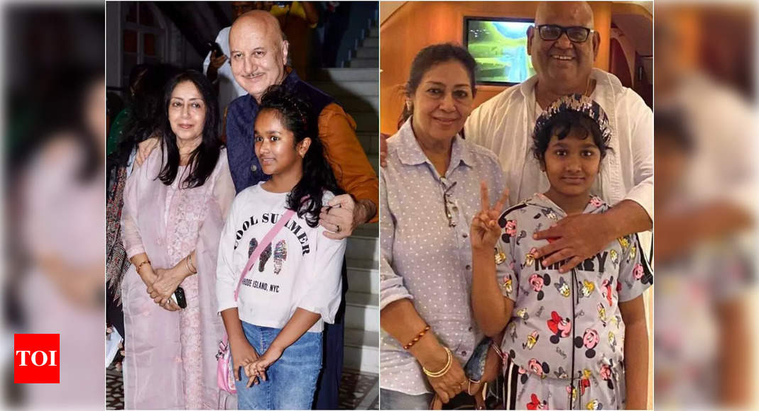 “Please don’t take re-birth, I will meet you in 90 years,” says Satish Kaushik’s daughter Vanshika in an emotional letter to her father – Times of India