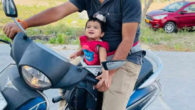 Two Wheeler Child Seat Belt To Keep Your Kids Safe While Driving (May, 2024)