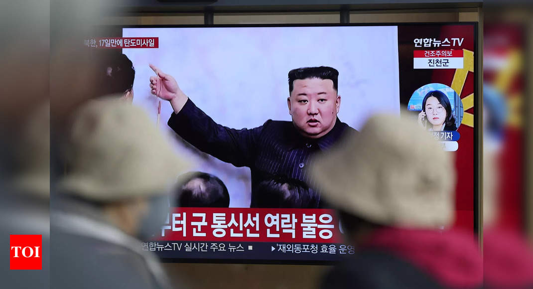 North: North Korea says it tested new solid-fuel long-range missile targeting US – Times of India