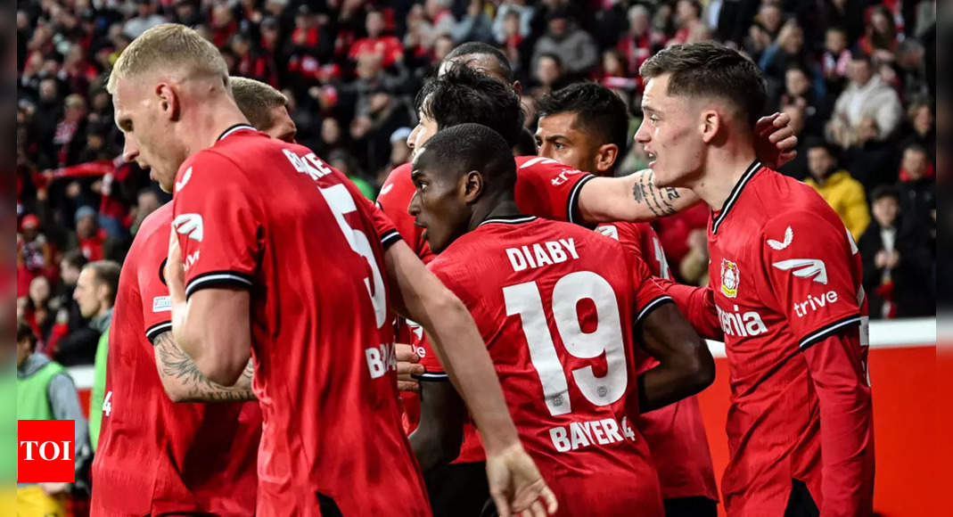 Europa League: Bayer Leverkusen draw with visitors Union 1-1 thanks to late Wirtz goal | Football News – Times of India