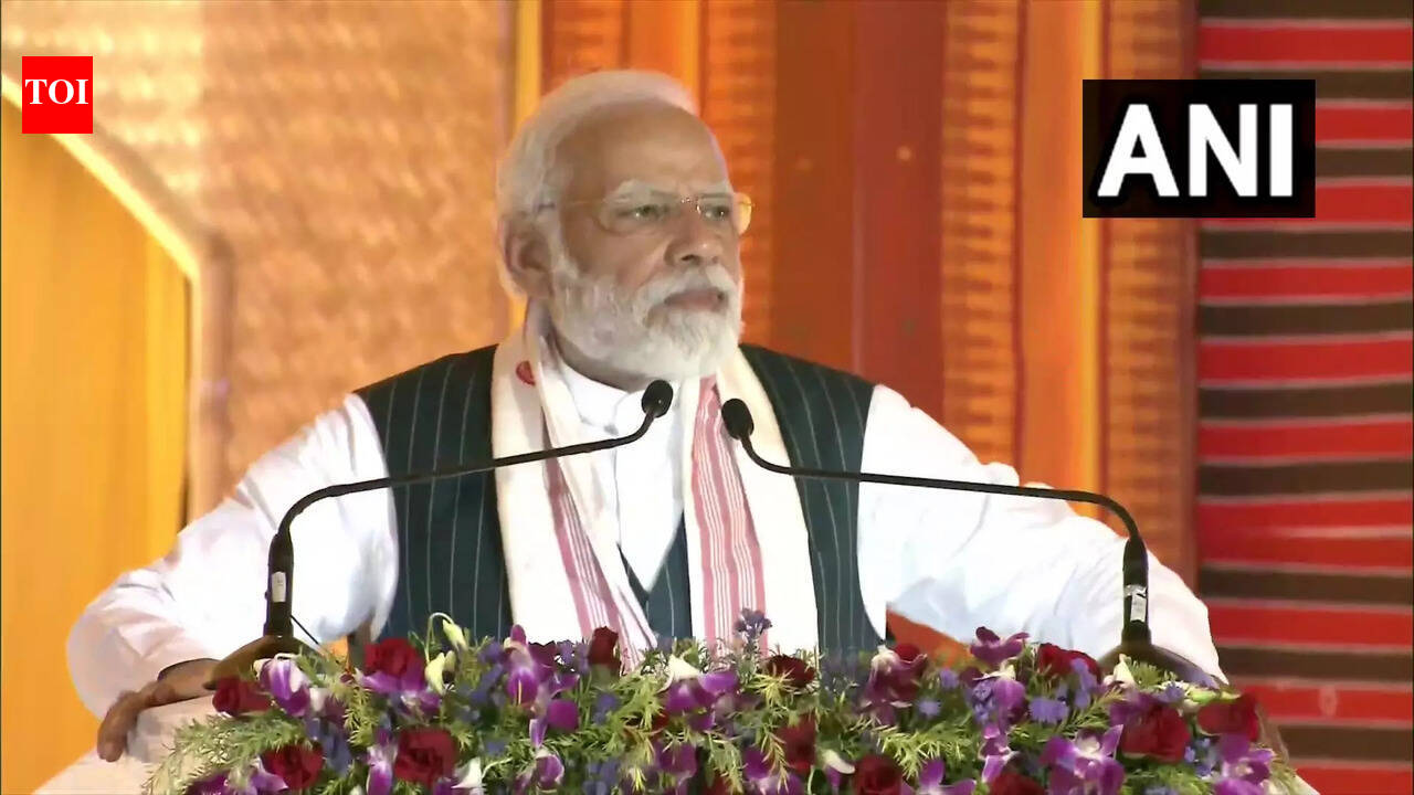 Modi in Assam Live Updates: On Rangoli Bihu PM to dedicate Rs 14,300 ...