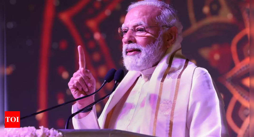 Prime Minister Modi continues celebrating India festivals | India News – Times of India