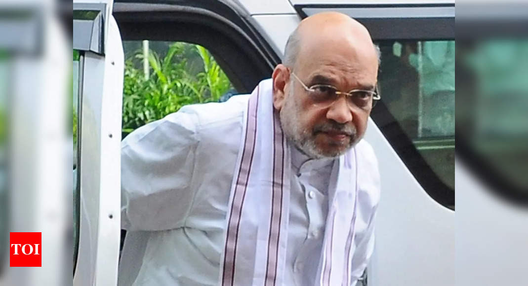 Union Home Minister Amit Shah Arrives In Bengal On Two-day Visit ...