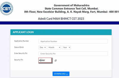 MAH BHMCT CET Admit Card 2023: MAH BHMCT CET Admit Card 2023 released ...