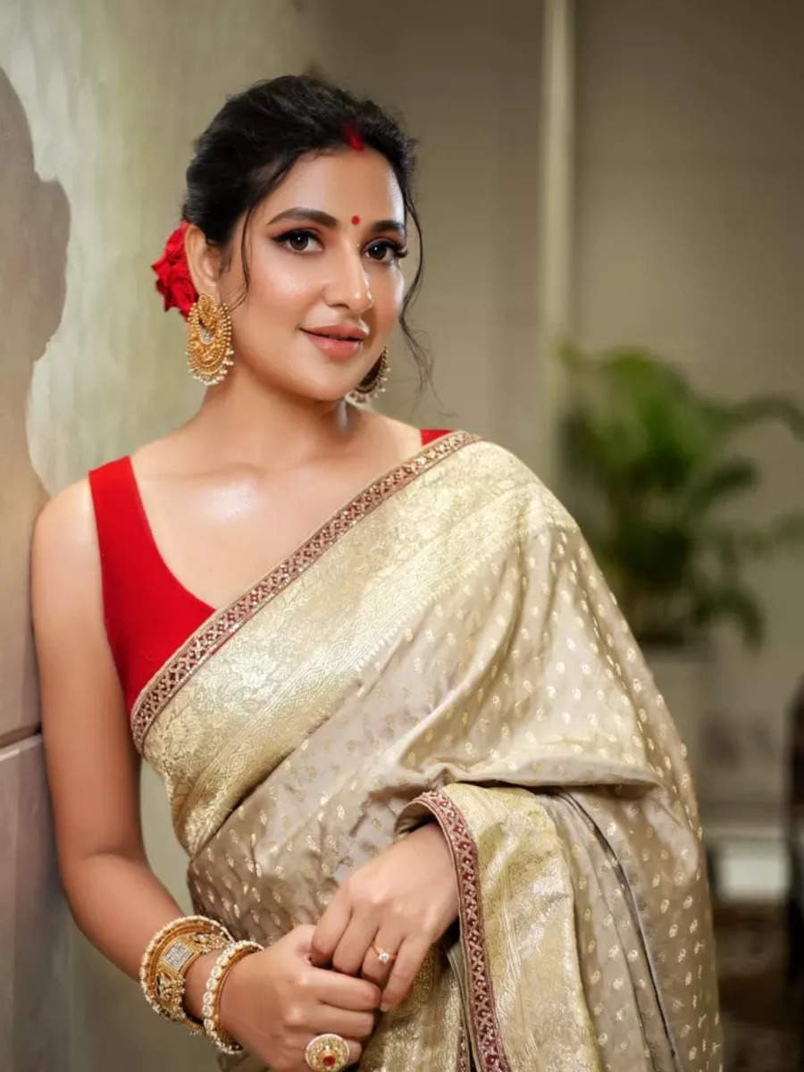 Bengali Beauty Subhashree Ganguly Exudes Charm In Sarees | Times Of India