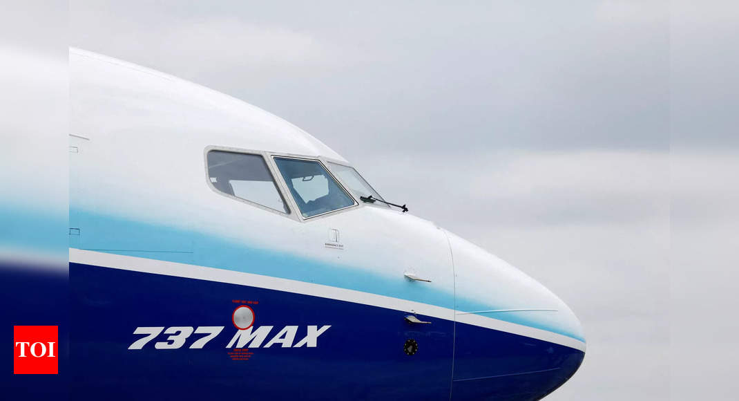 Boeing shares tumble as parts issue halts deliveries of some 737 MAXs – Times of India