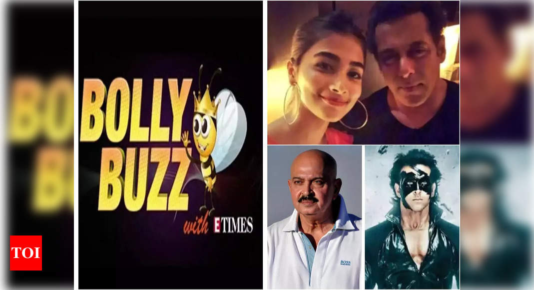 Bolly Buzz! Pooja Hegde opens up about her dating rumours with Salman Khan, Rakesh Roshan spills the beans on Hrithik Roshan starrer ‘Krrish 4’ – Times of India