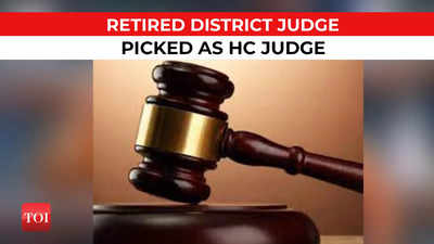 Supreme Court collegium recommends a retired district judge for post of High Court judge