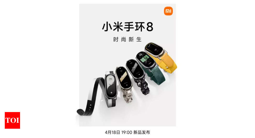 Xiaomi: Xiaomi Band 8 to launch on April 18: What to expect – Times of India