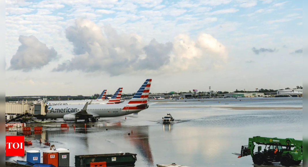 Airport Reopening As South Florida Floods Slowly Recede Times Of India   Photo 