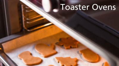 Toaster ovens for making toast cookies, frozen snacks and more
