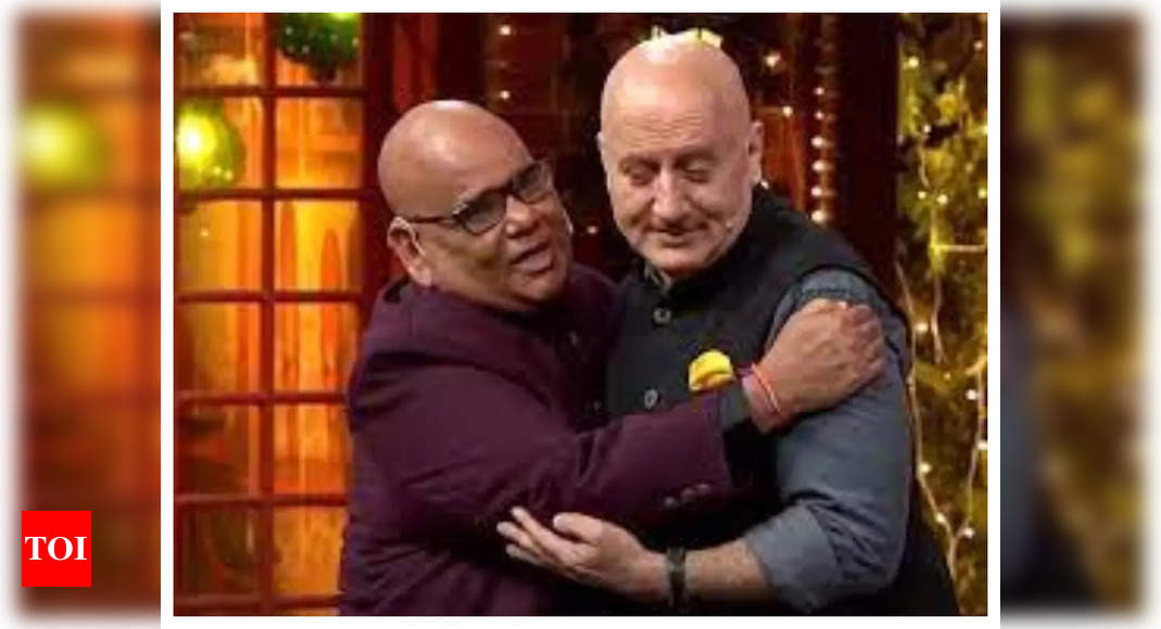 Anupam Kher recalls his last conversation with Satish Kaushik hours before his death – Times of India