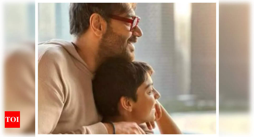 Ajay Devgn’s ‘baap-beta’ moments with son Yug are heartwarming – Times of India