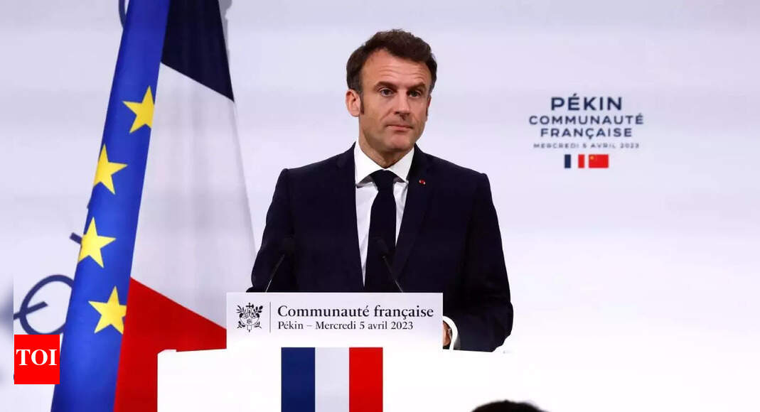 Macron: Macron signs France pension reform into law despite protests ...