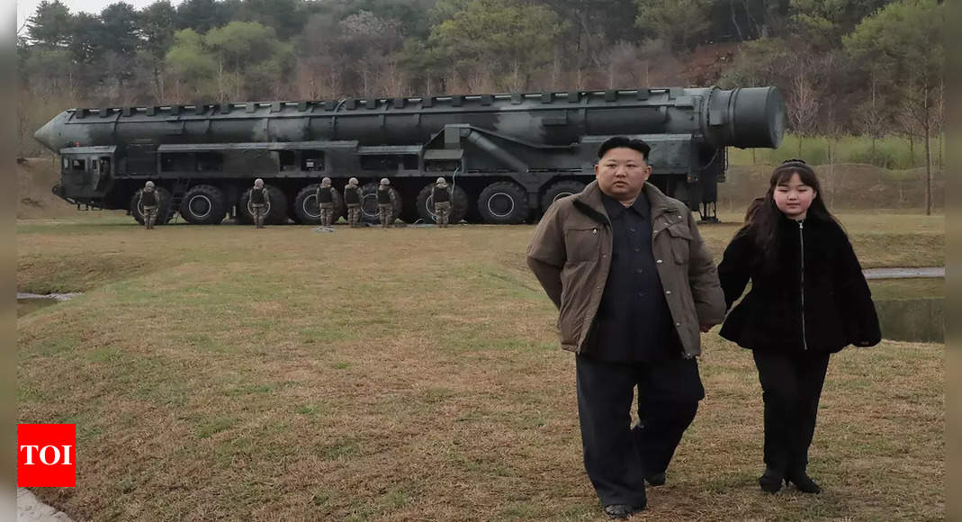 Kim Jong-un’s daughter becomes fixture in North Korea weapons tests – Times of India