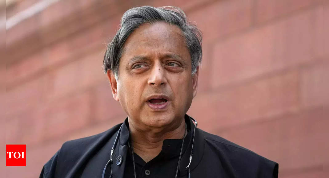 Serious attempt to undermine every institution: Shashi Tharoor | India News – Times of India