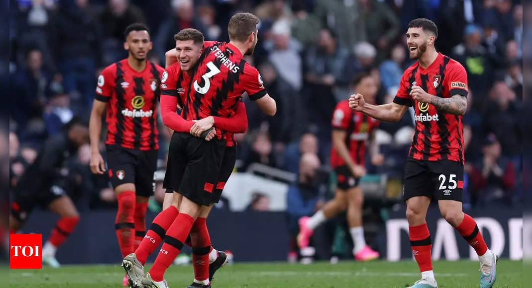 EPL: Bournemouth boost survival chance, stun Tottenham Hotspur 3-2 | Football News – Times of India