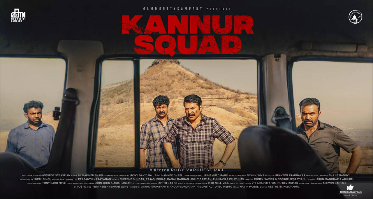 Second look poster of Mammootty's 'Kannur Squad' out! | Malayalam Movie News - Times of India