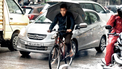 Contrasting weather: Day remains hot, but rain makes evening cooler in Pune
