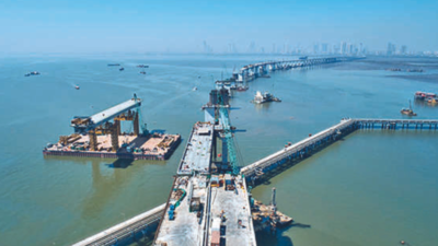 Cruise On Sewri-navi Mumbai Mthl, India's Longest Sea Bridge, By Year 