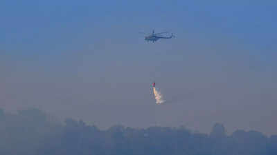Coimbatore forest fire: Blaze continues for 6th consecutive day, Air Force called in to douse fire