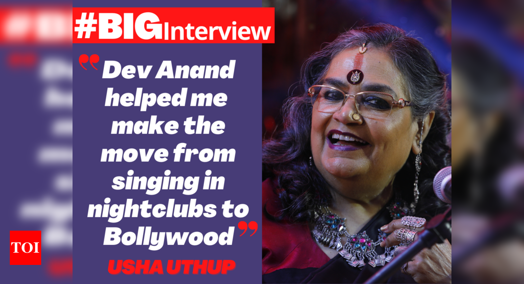 Usha Uthup: Dev Anand helped me make the move from singing in nightclubs to Bollywood – #BigInterview – Times of India