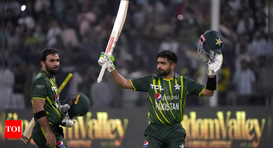 Babar Azam, Haris Rauf star in Pakistan’s T20 win over New Zealand | Cricket News – Times of India