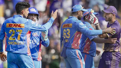 Nitish Rana, Hrithik Shokeen engage in heated exchange during MI-KKR clash