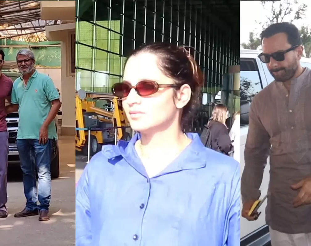 
#CelebrityEvenings : From Saif Ali Khan to Varun Dhawan, B-Town stars spotted in Mumbai
