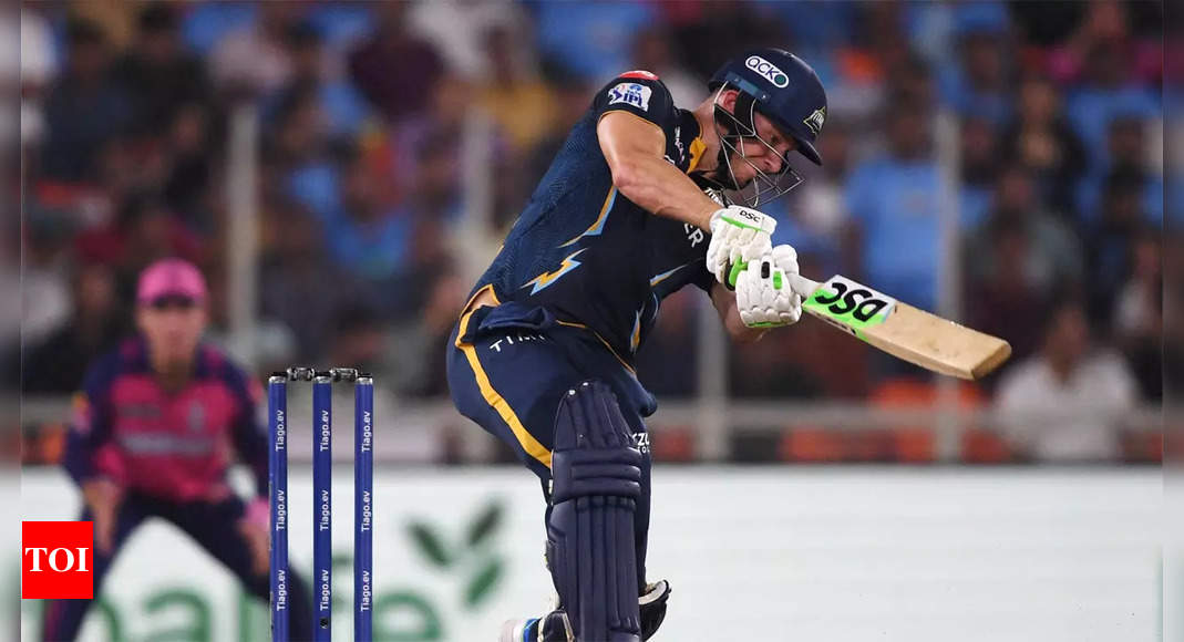 IPL 2023: Miller, Gill take Gujarat Titans to 177/7 against Rajasthan ...