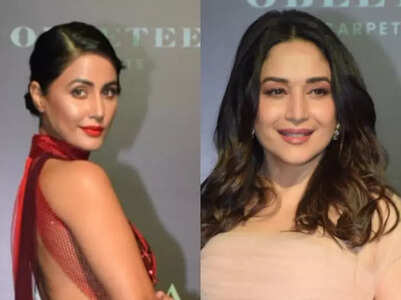 Madhuri Dixit to Hina Khan: Hottest looks from a recent award show
