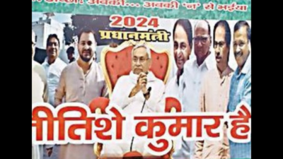 RJD poster projects Bihar CM Nitish Kumar as PM face for 2024 LS polls