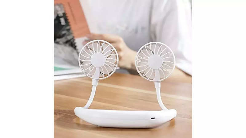 Mask with fan, USB-powered fridge and other gadgets to keep you
