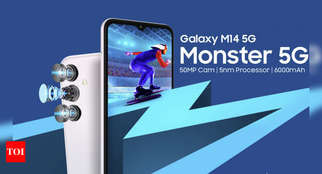 Samsung Galaxy M14 5G to launch in India today: How to watch launch event, features and more – Times of India