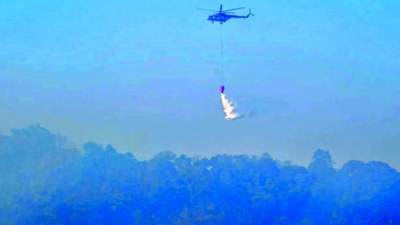 Coimbatore: IAF launches Bambi Bucket op to extinguish forest fire