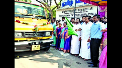Trichy corporation procures special vehicles to clean roads