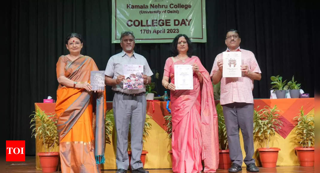 DU’s Kamala Nehru College celebrates annual day, honours students & faculty – Times of India