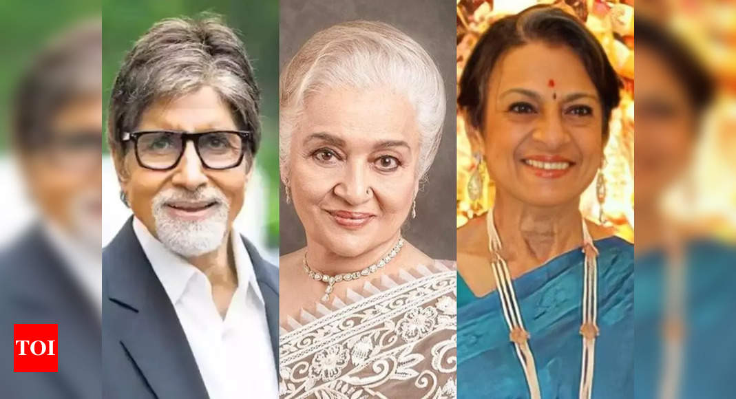 Asha Parekh speaks up on male actors like Amitabh Bachchan still getting meaty roles, says ‘Why aren’t people writing roles for us?’ – Times of India