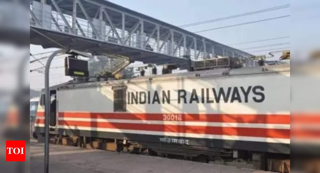 In 25% jump, Railways registers record Rs 2.4 lakh cr revenue – Times of India